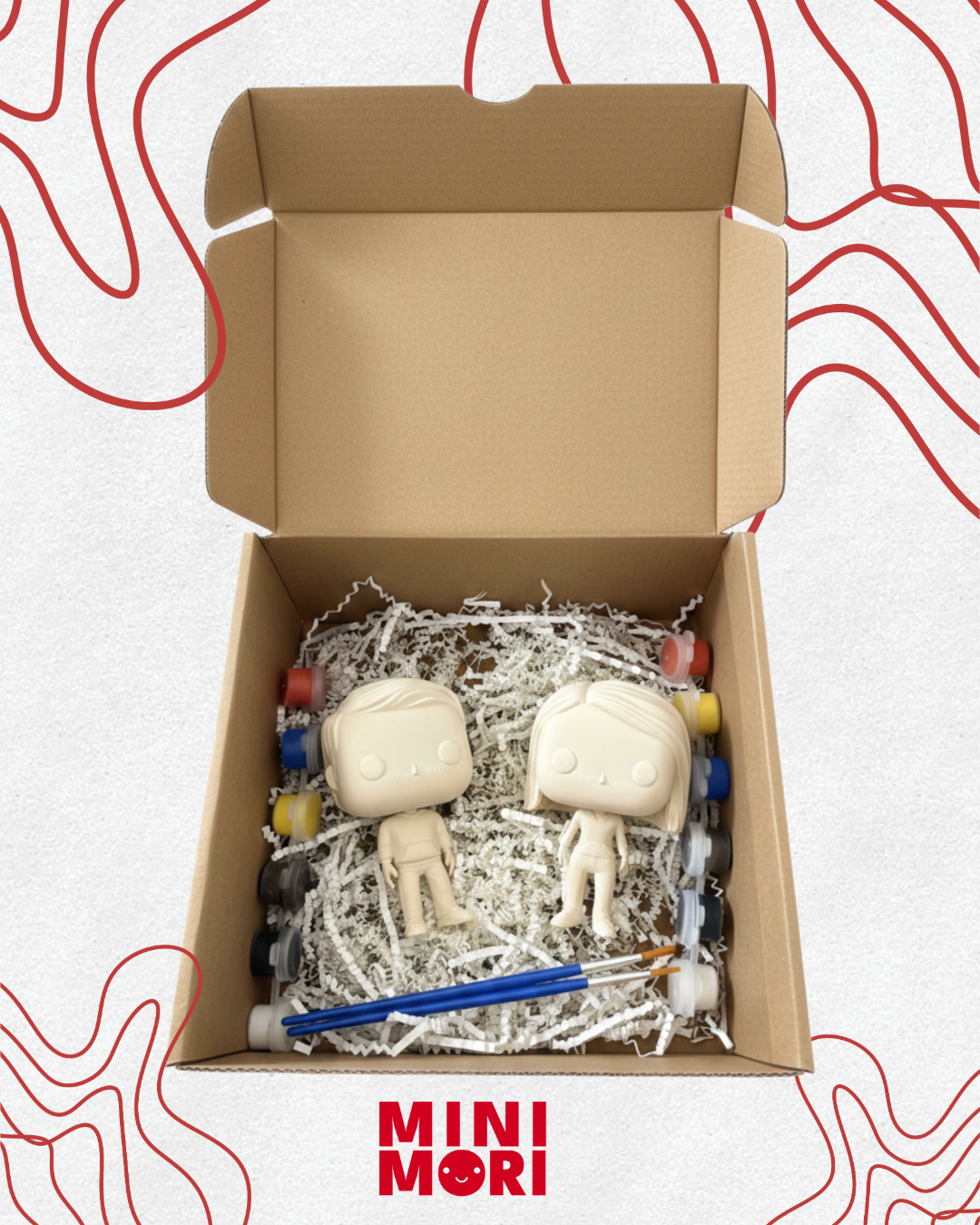 minimori boyanabilir figür seti